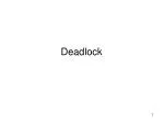 Managing Deadlock Situations: Prevention and Resolution Strategies - slide 1