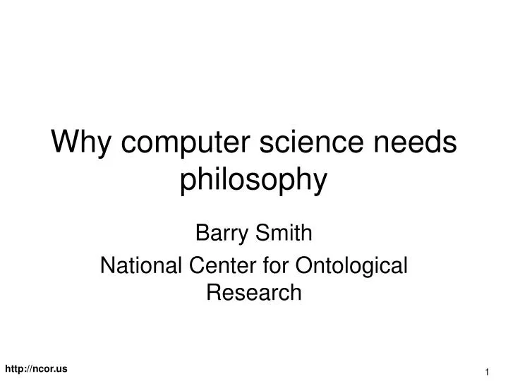 why computer science needs philosophy