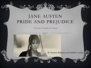 Jane Austen pride and prejudice