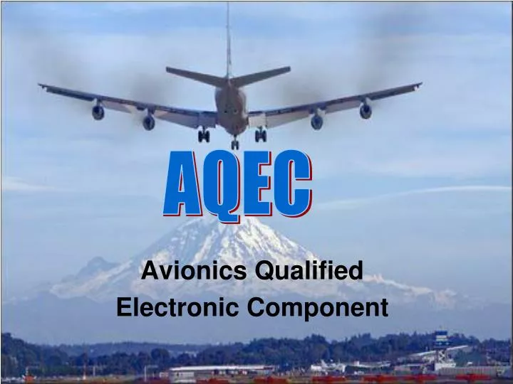 avionics qualified electronic component
