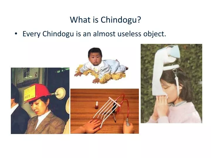 what is chindogu