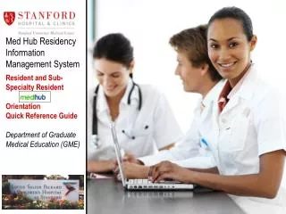 Med Hub Residency Information Management System