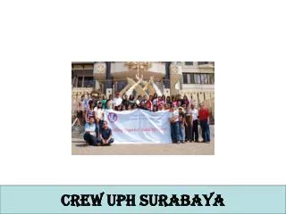 CREW UPH SURABAYA