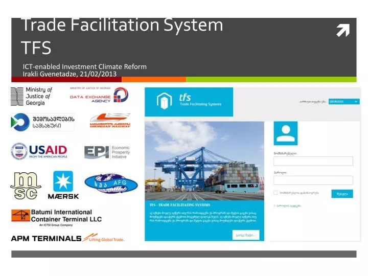 trade facilitation system tfs