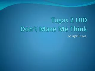 tugas 2 uid don t make me think