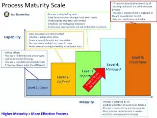 Process Maturity Scale