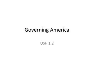 Governing America