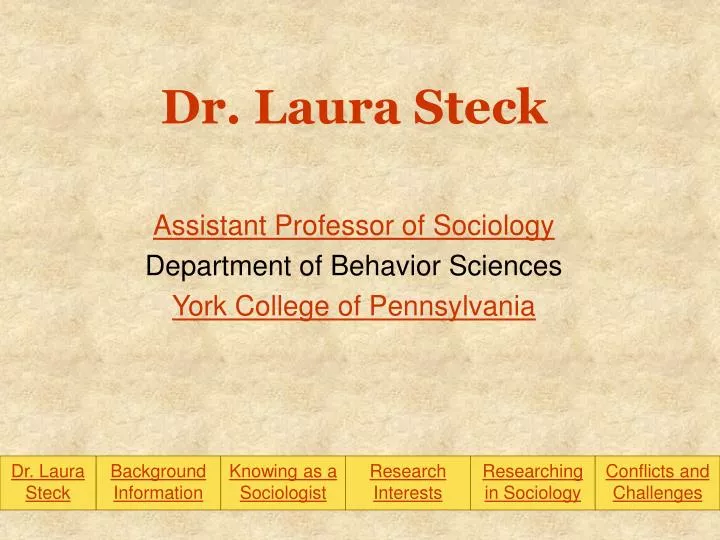 dr laura steck