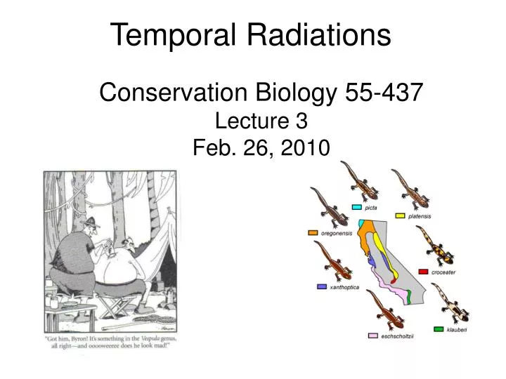 conservation biology 55 437 lecture 3 feb 26 2010