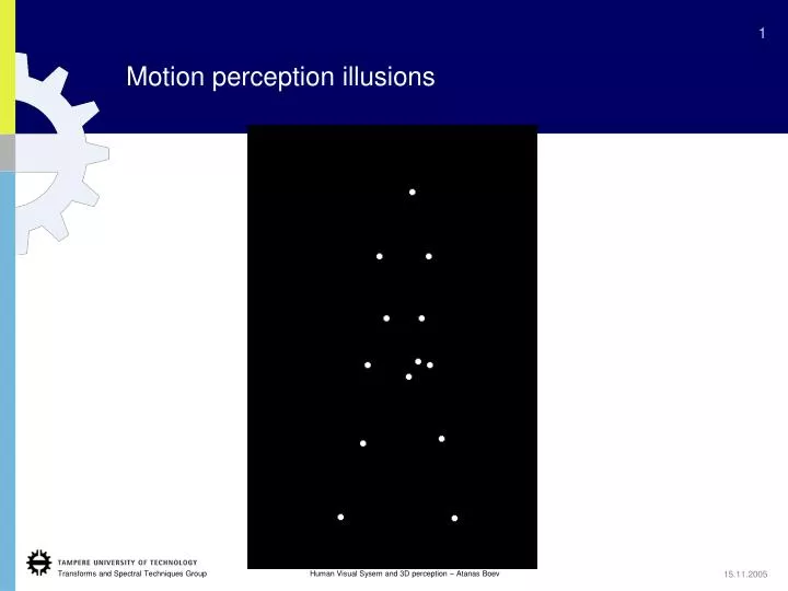 motion perception illusions