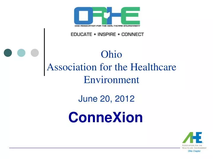 ohio association for the healthcare environment