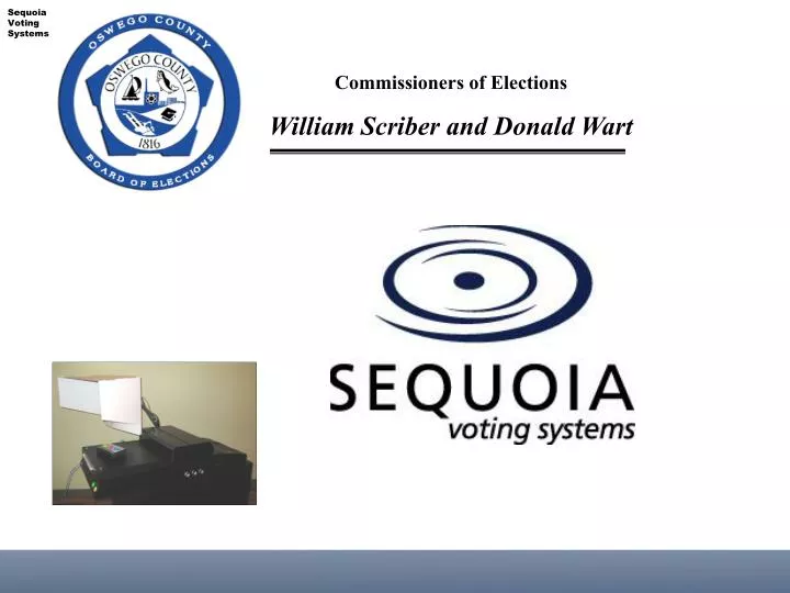 sequoia voting systems