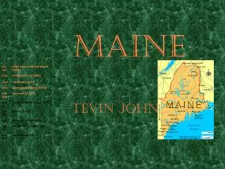 Maine Tevin Johnson