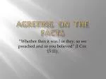 Embracing the Core Truths of Christianity: Unity in Belief and Faithful Discipleship - slide 1