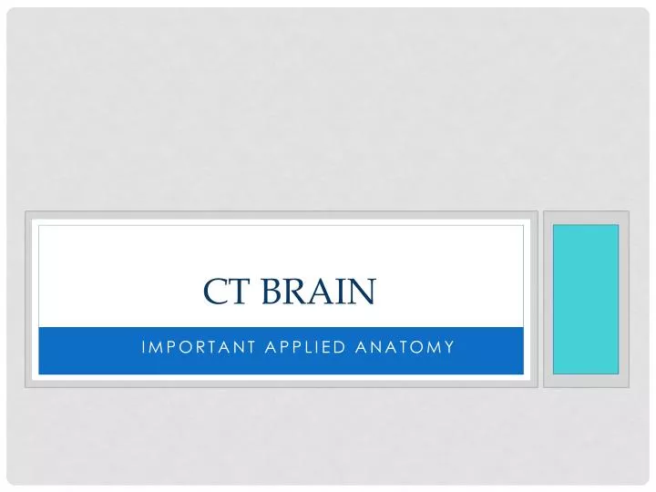 ct brain