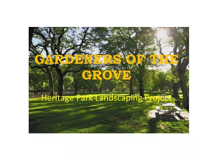 gardeners of the grove