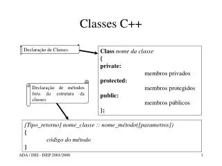 classes c