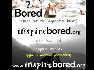 What inspires you???