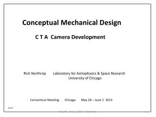 C T A Camera Development