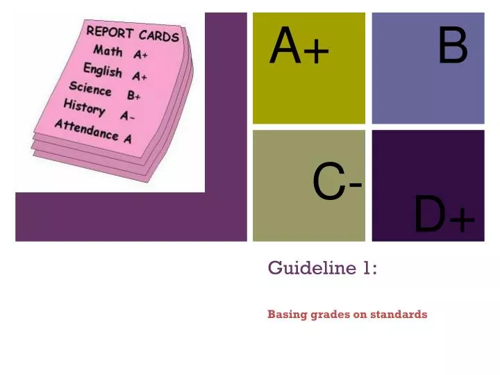 guideline 1