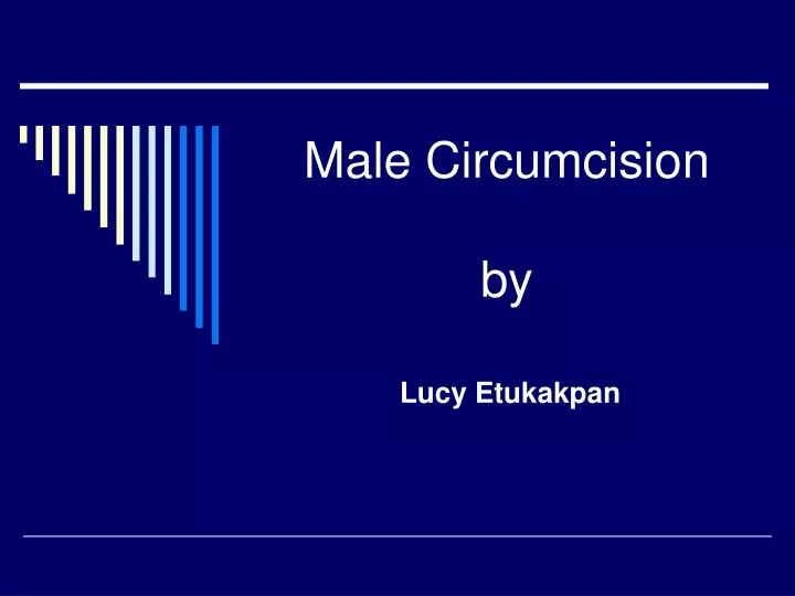 male circumcision by