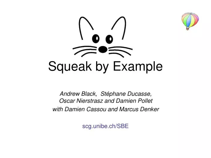squeak by example