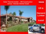 Efficient Solar Thermal System Installation in Arroyo Grande, CA - slide 1