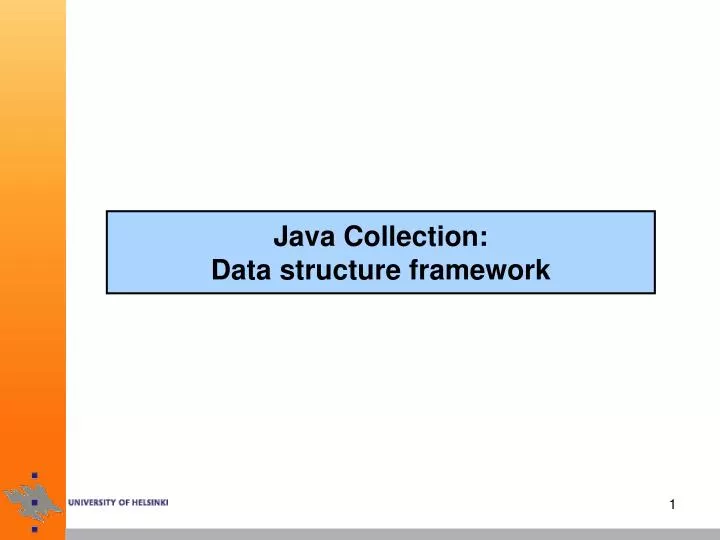 java collection data structure framework