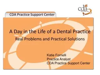 A Day in the Life of a Dental Practice