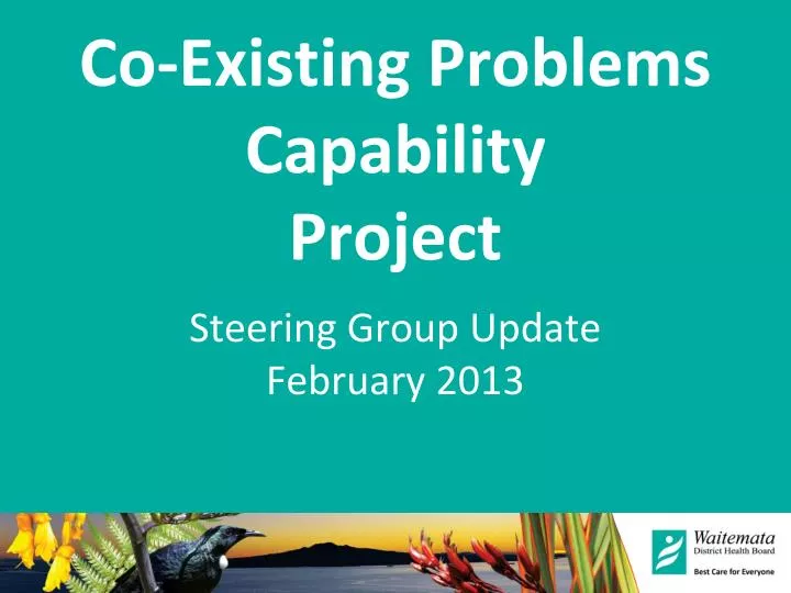co existing problems capability project