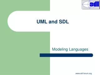 UML and SDL