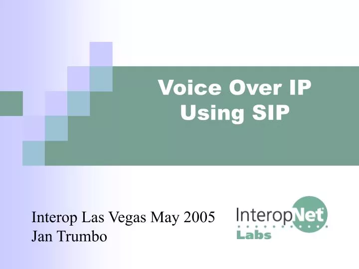 voice over ip using sip