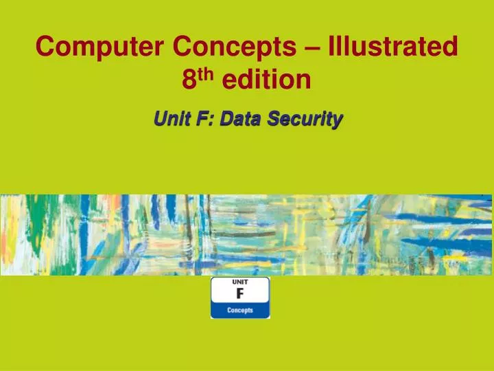 computer concepts illustrated 8 th edition