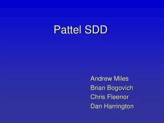 Pattel SDD