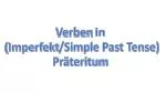 Verben in ( Imperfekt /Simple Past Tense) Präteritum - slide 1