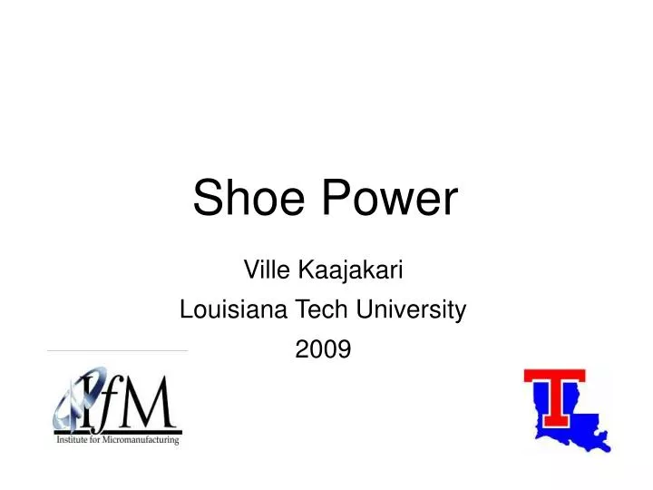 shoe power
