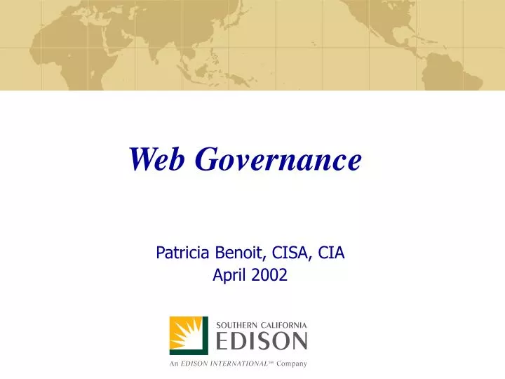 web governance