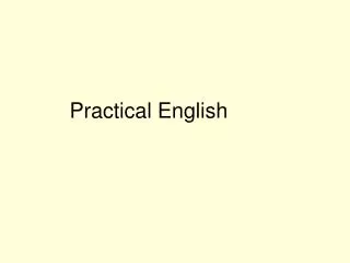 Practical English