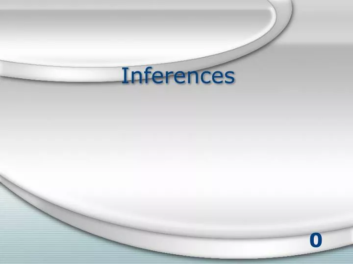 inferences