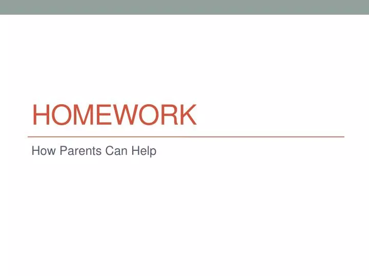 homework