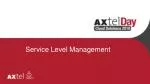 Service Level Management - slide 1