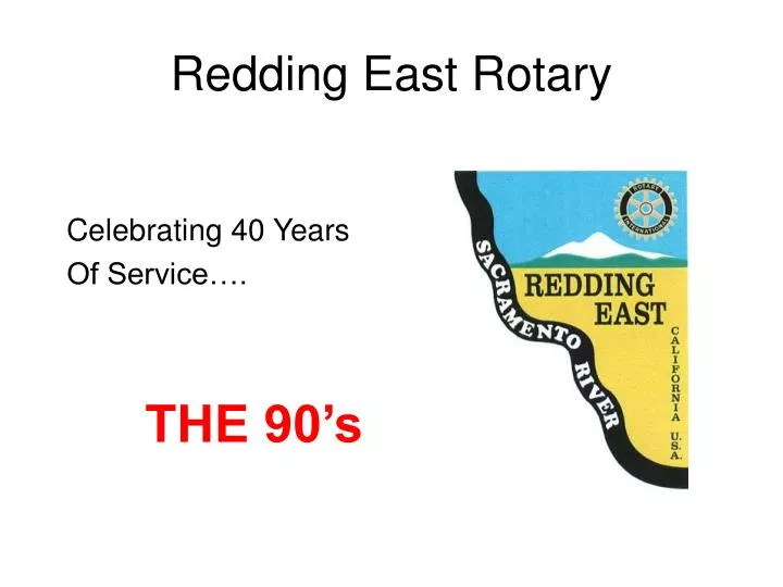 redding east rotary