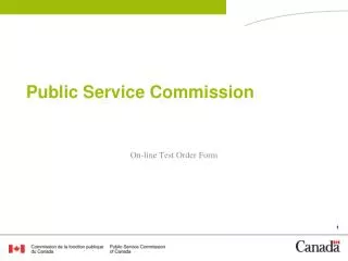 Public Service Commission