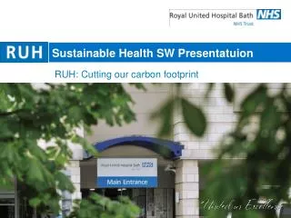 Sustainable Health SW Presentatuion