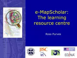 e-MapScholar: The learning resource centre