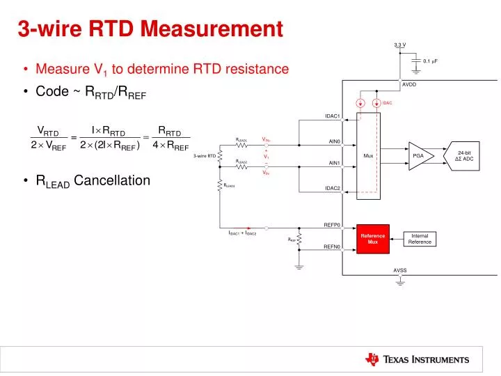 3 wire rtd measurement