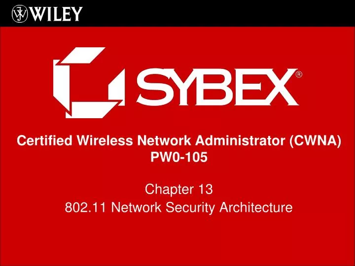 chapter 13 802 11 network security architecture