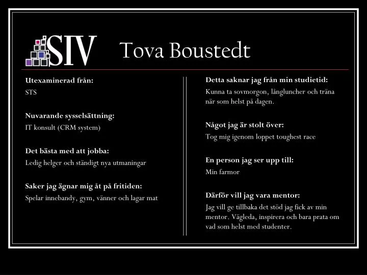 tova boustedt