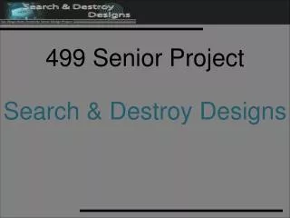 499 Senior Project