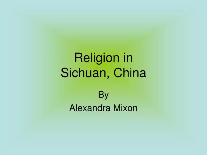 religion in sichuan china